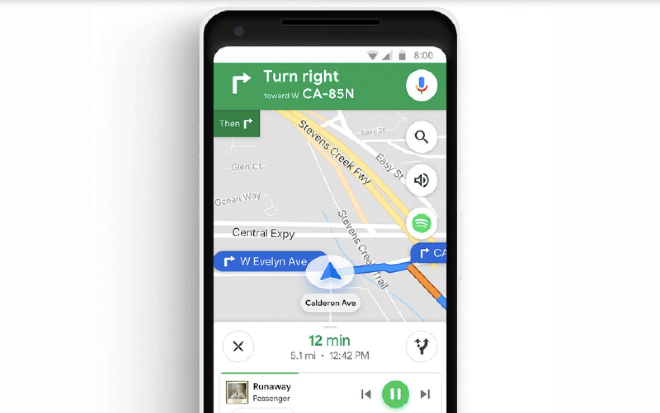 Google Maps si aggiorna: supporto a Spotify fra le novità Google Maps si aggiorna: supporto a Spotify fra le novità