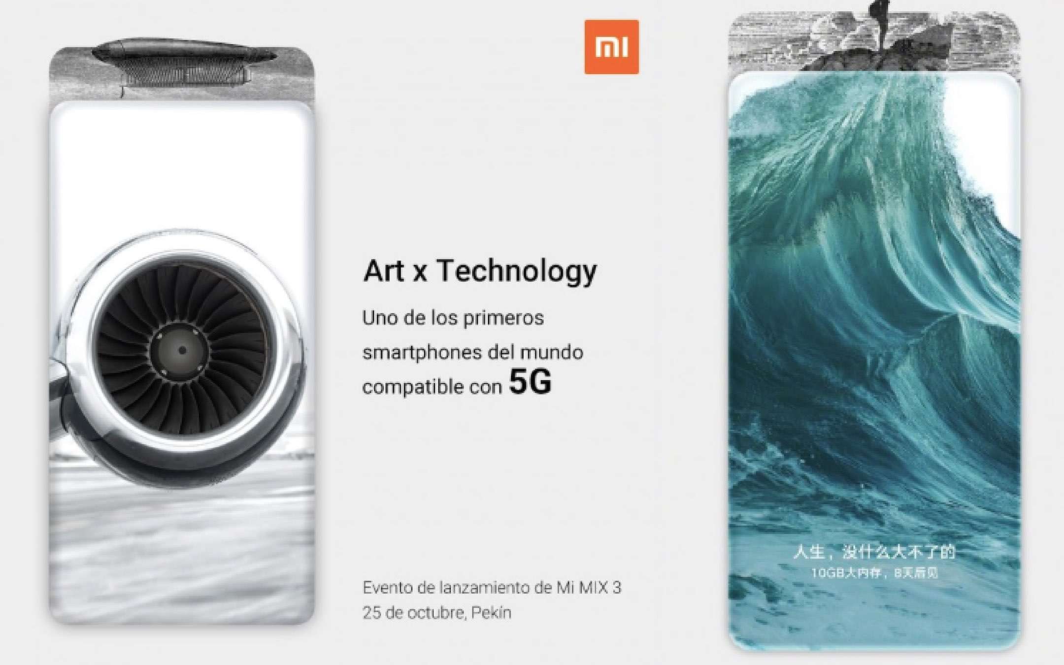 Xiaomi Mi Mix 3: confermati 5G e 10GB di RAM Xiaomi Mi Mix 3: confermati 5G e 10GB di RAM