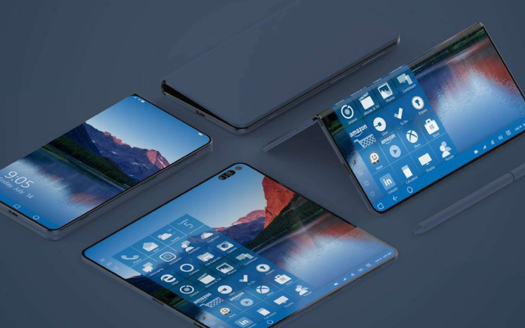 Microsoft Surface Phone sarà molto futuristico Microsoft Surface Phone sarà molto futuristico