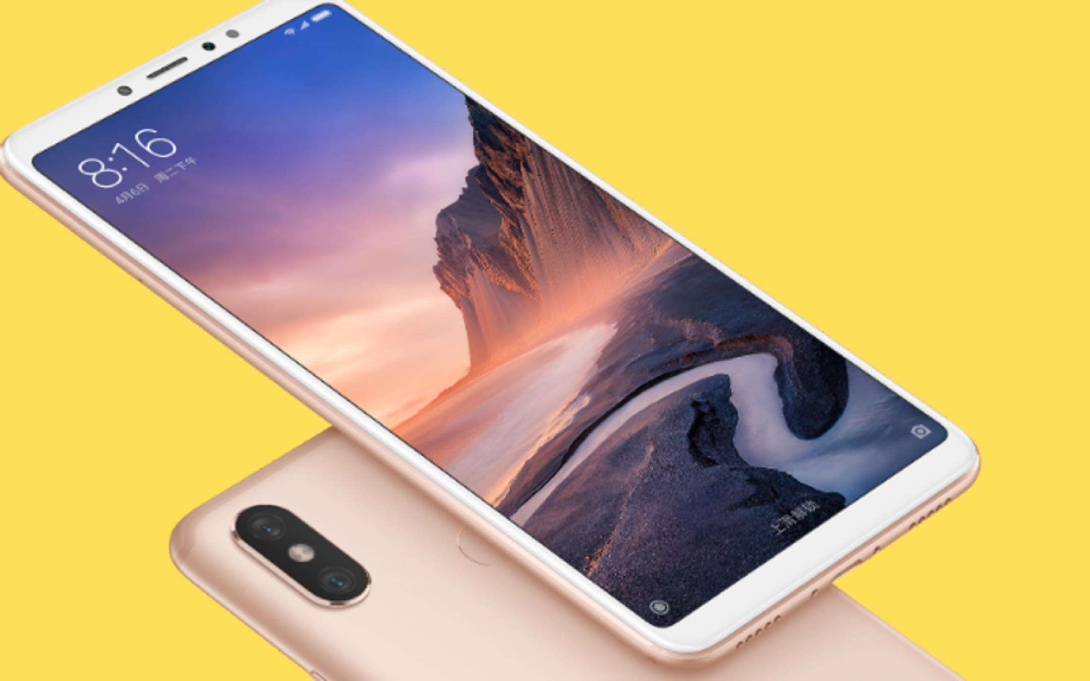 Xiaomi Mi Max 3 disponibile in Italia a 329€