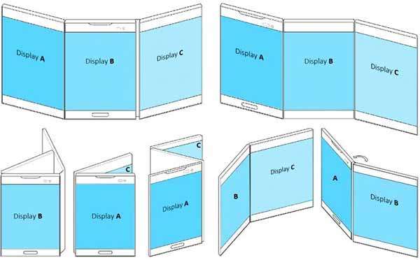 Il brevetto di LG per uno smartphone pieghevole