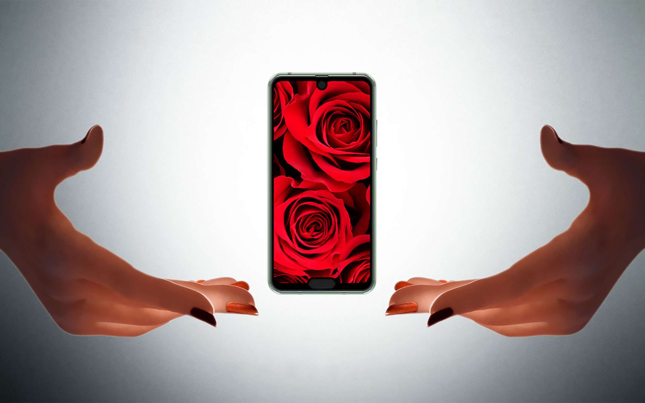 Sharp Aquos R2 Compact con due notch