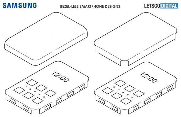 Un'immagine estratta dal brevetto di Samsung