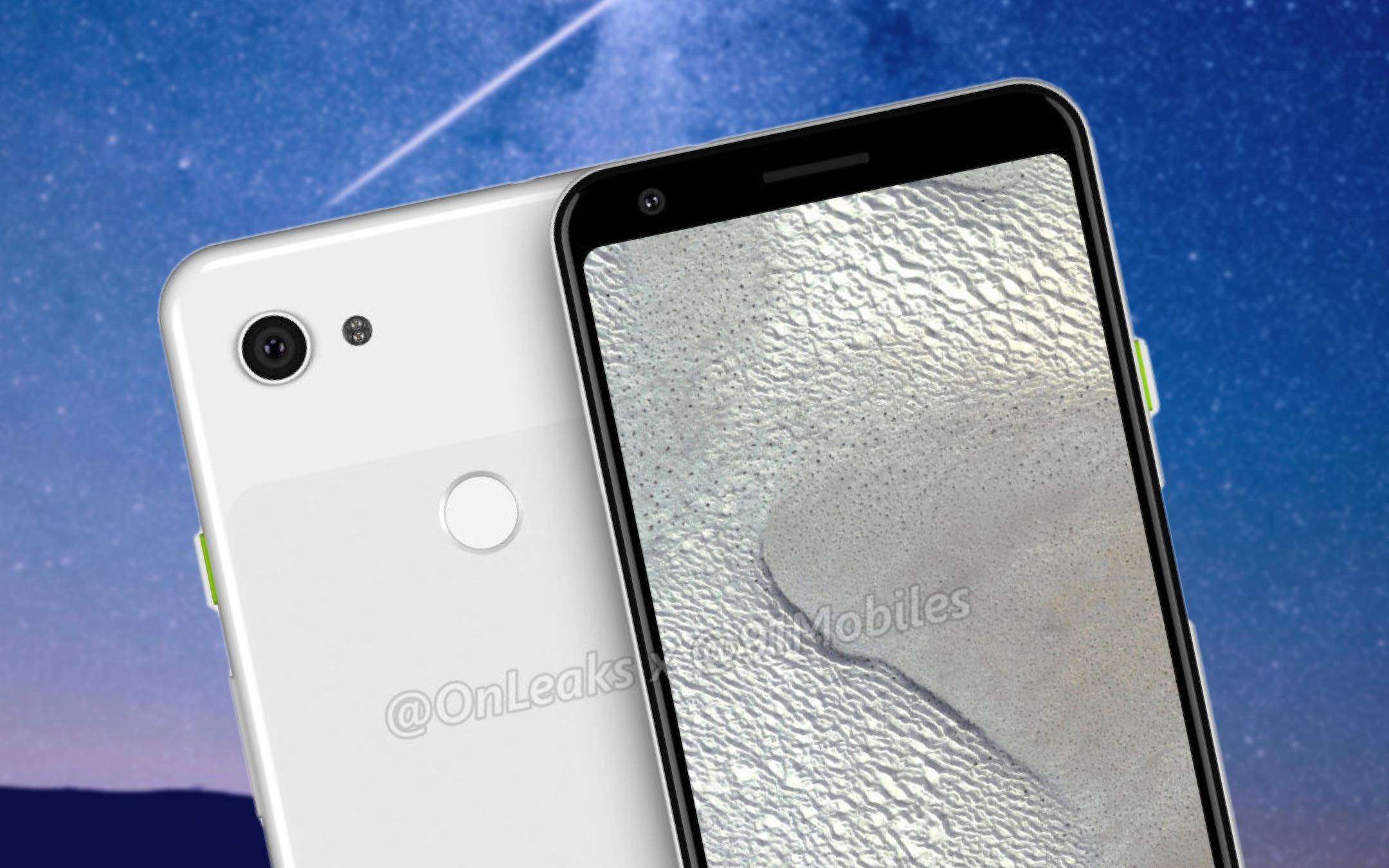 Pixel 3 Lite XL, senza notch e con jack audio