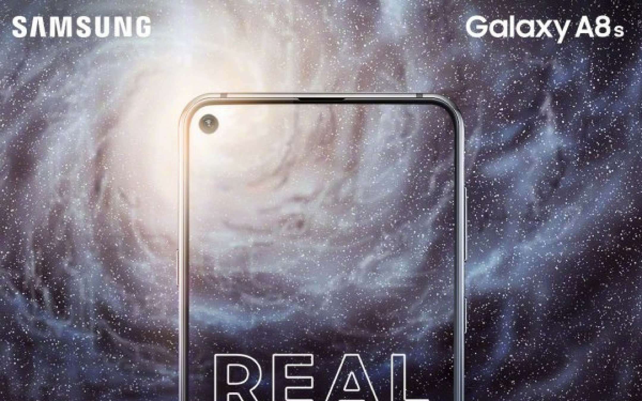 Galaxy A8S con Infinity-O ufficiale il 10 dicembre