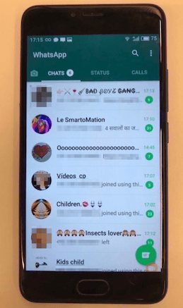 whatsapp pedofilia