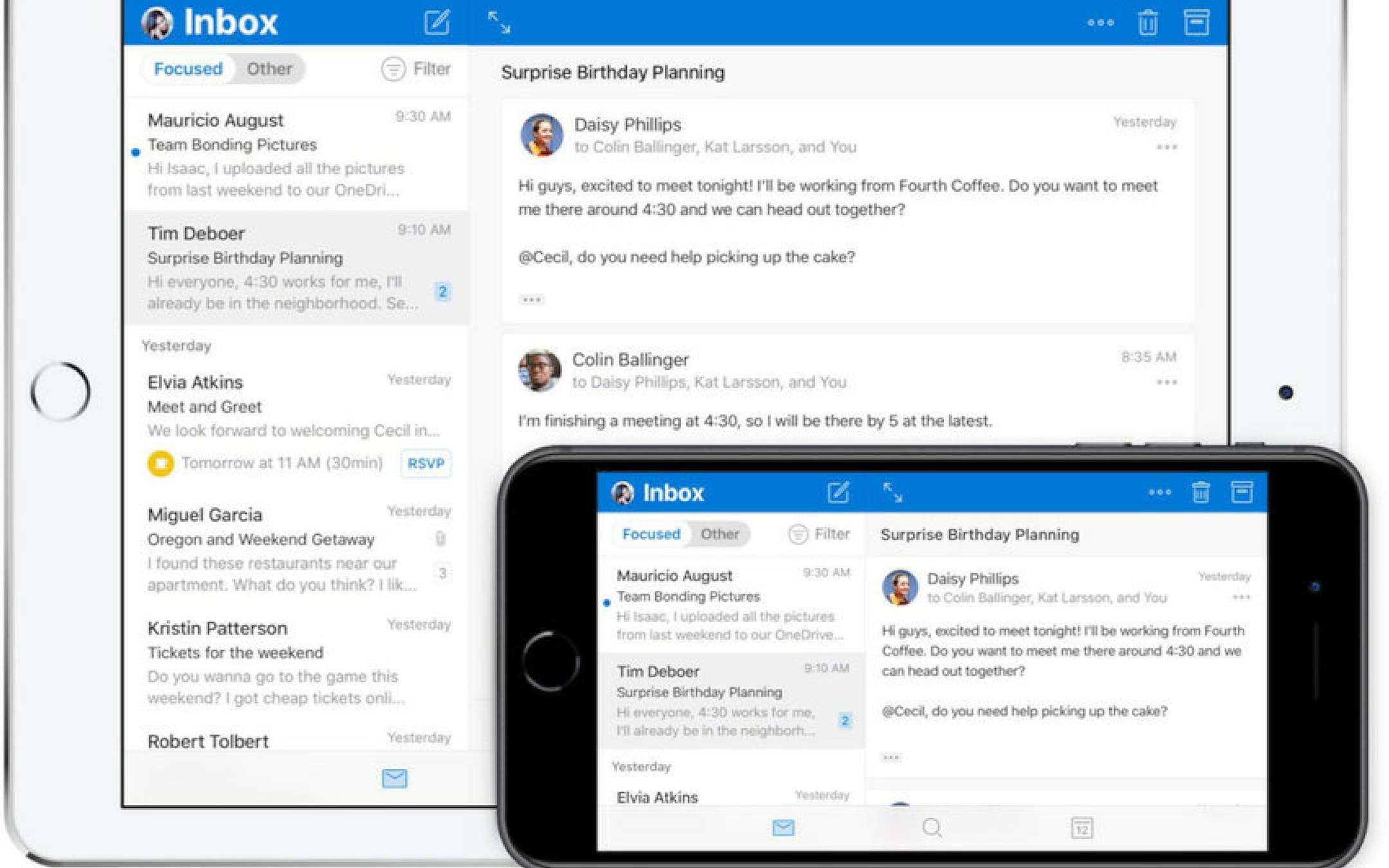 Microsoft: il nuovo Outlook per iOS è pronto