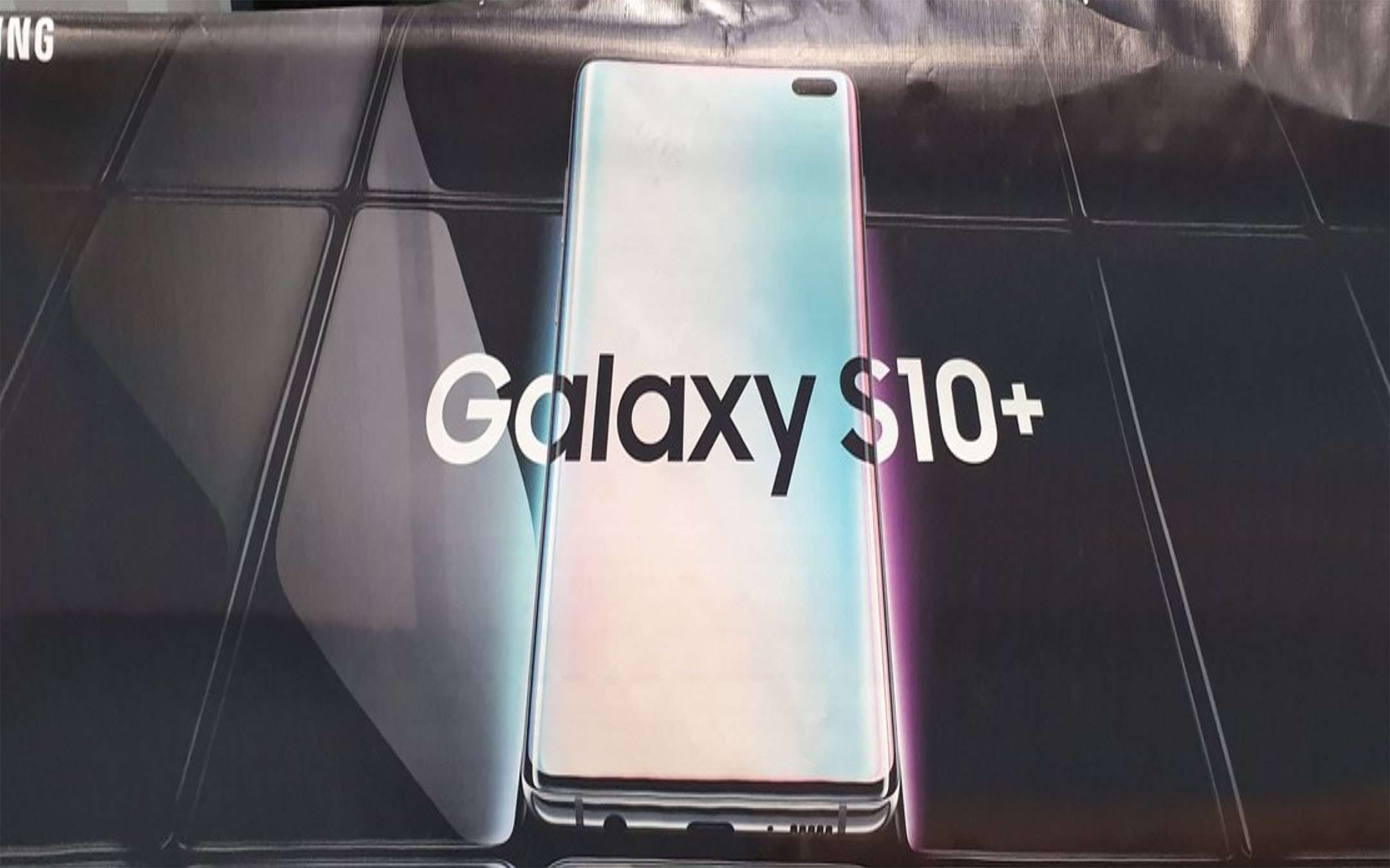 Samsung Galaxy S10+: trapelato banner ufficiale