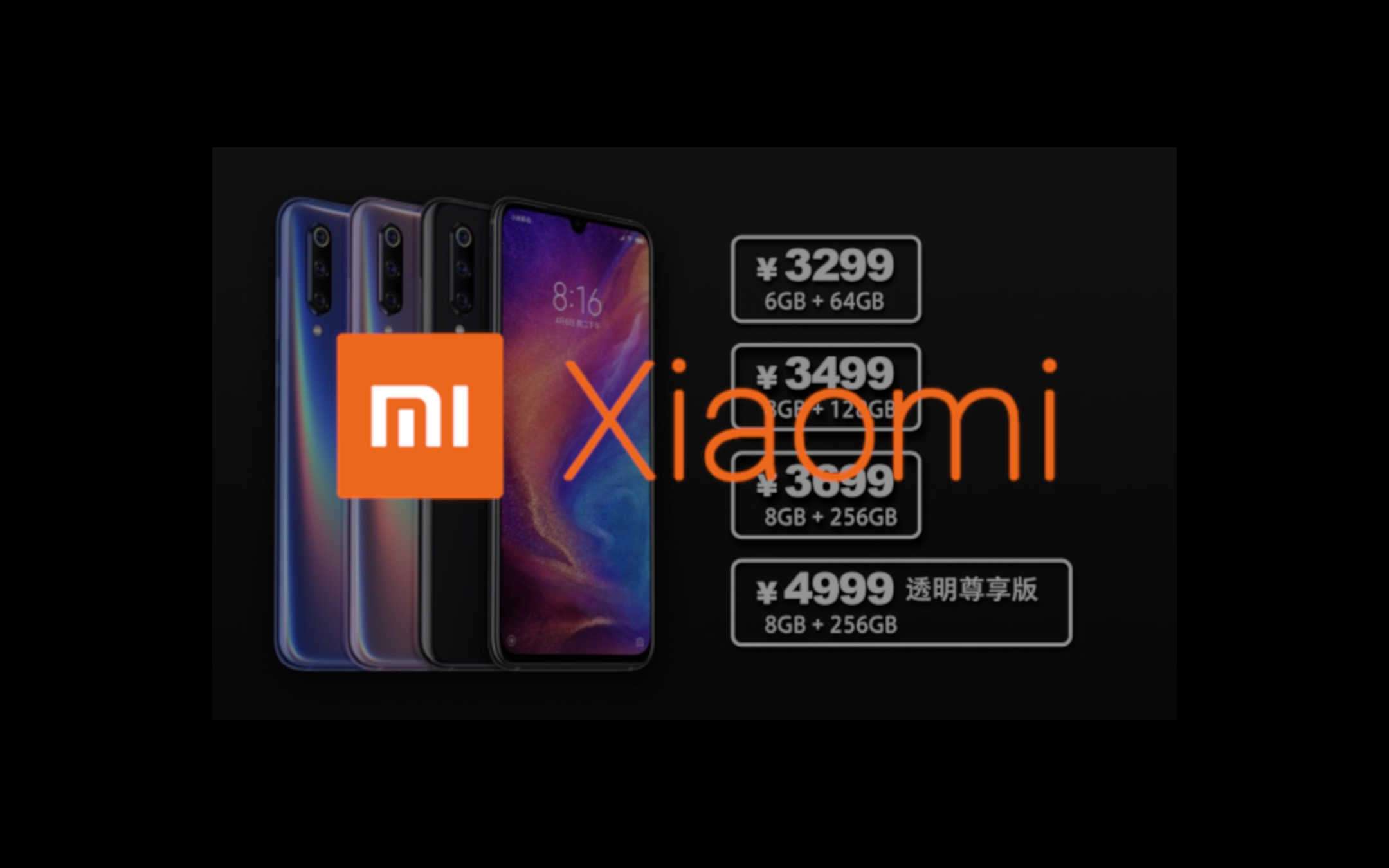 Xiaomi Mi 9 e Mi 9 Explorer: spuntano i prezzi