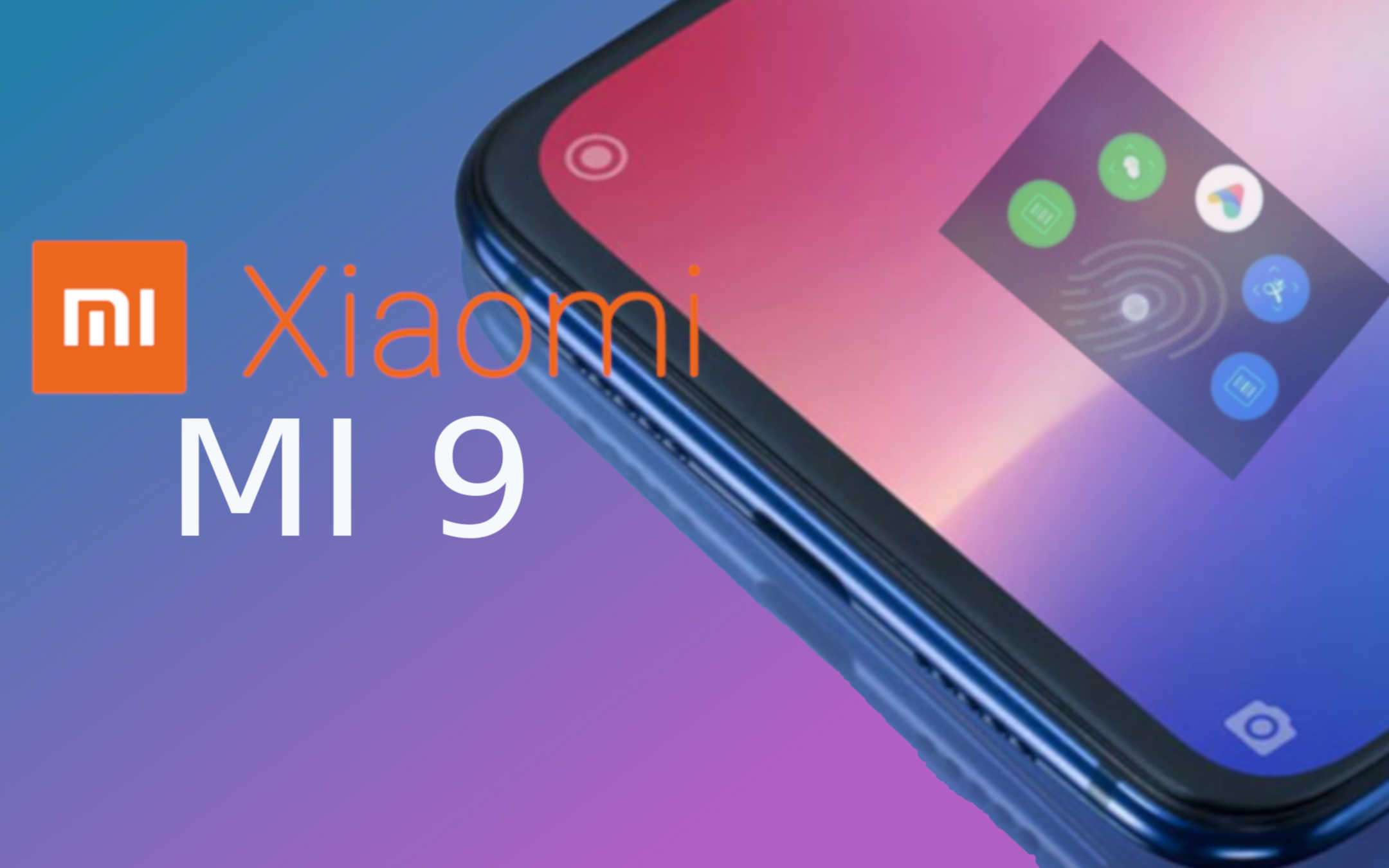 Xiaomi Mi 9 in arrivo shortcut da lettore FP