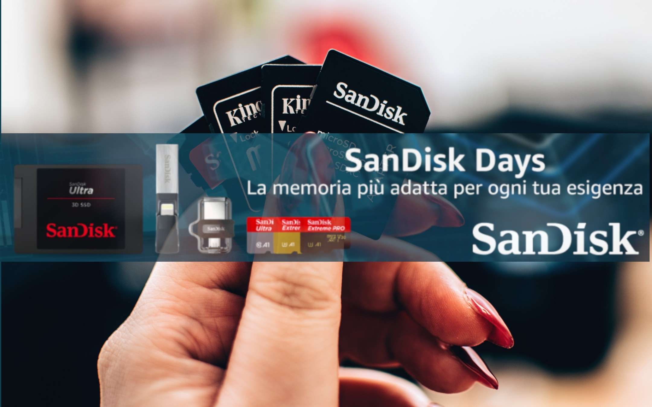 SanDisk Days su Amazon: tutte le offerte