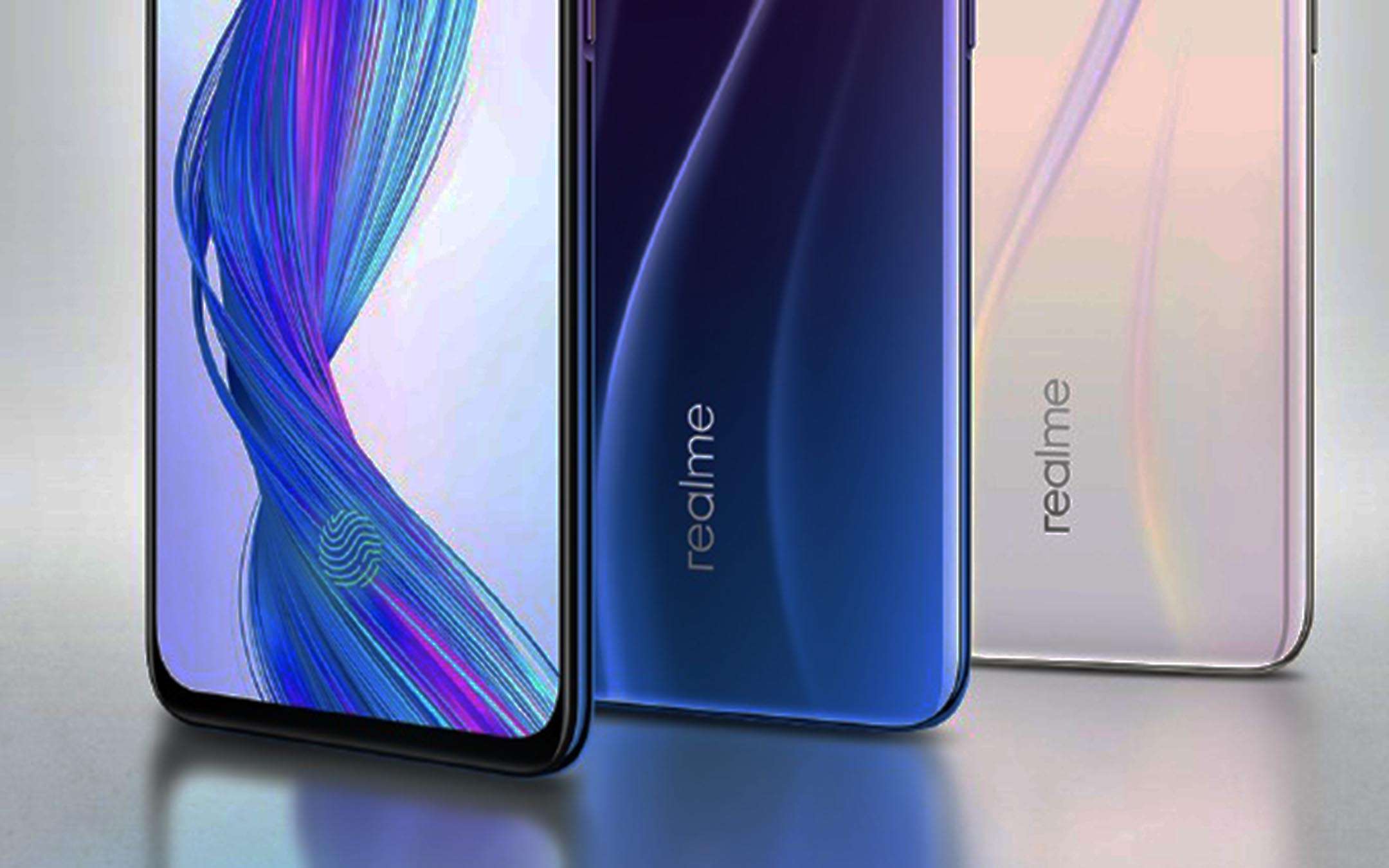 Realme X: poster ufficiale con fotocamera pop-up