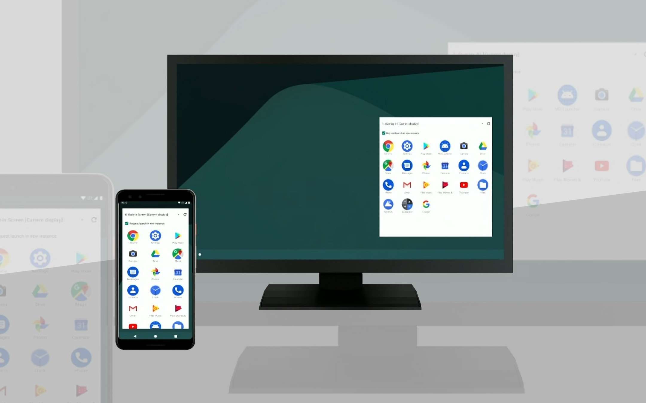 Una modalità desktop nascosta in Android Q
