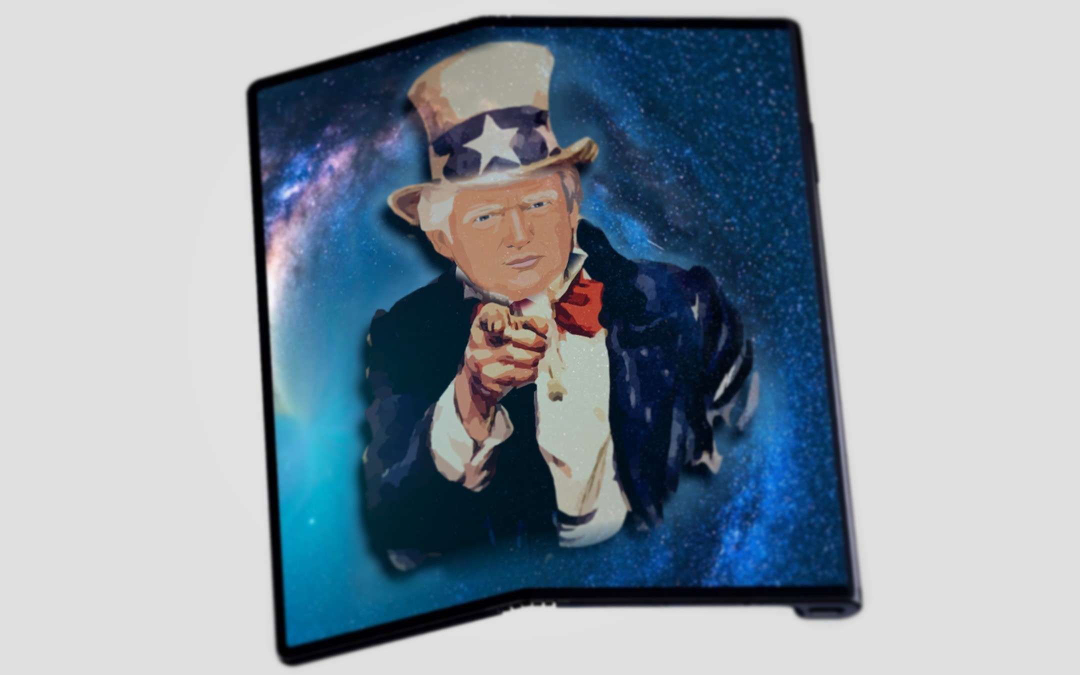 Huawei Mate X? Citofonare Donald Trump