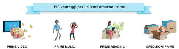 Amazon Prime: il primo mese è gratuito