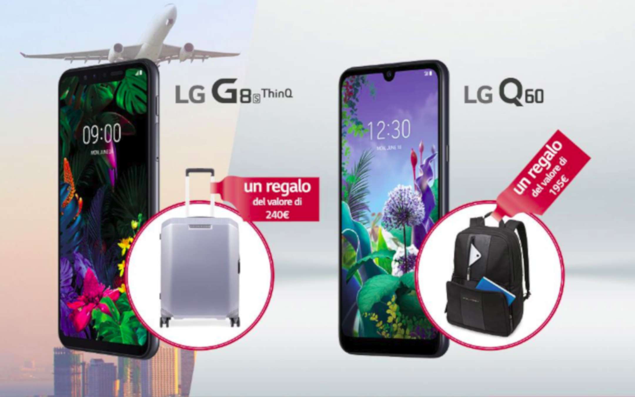 LG G8s ThinQ e Q60: prodotti Piquadro in regalo