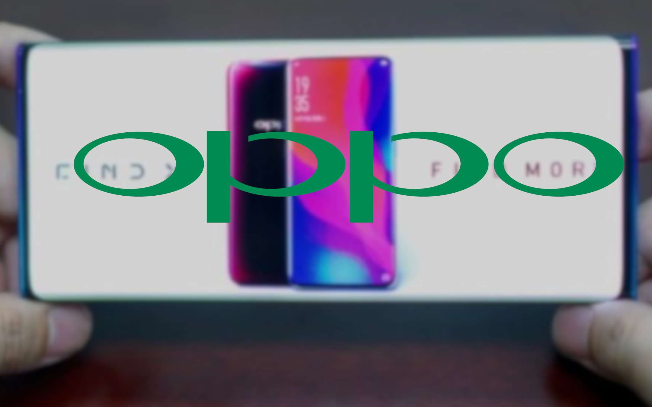 OPPO presenta il Waterfall Screen, senza tasti