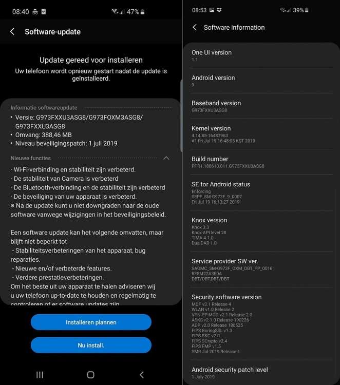 S10 Update