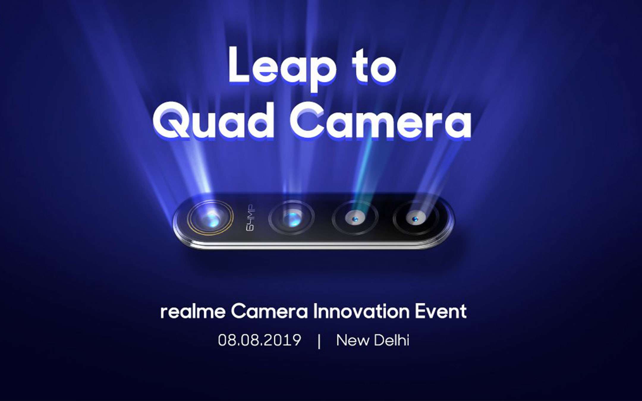 RealMe: l'8 agosto arriva lo smartphone con 64MP