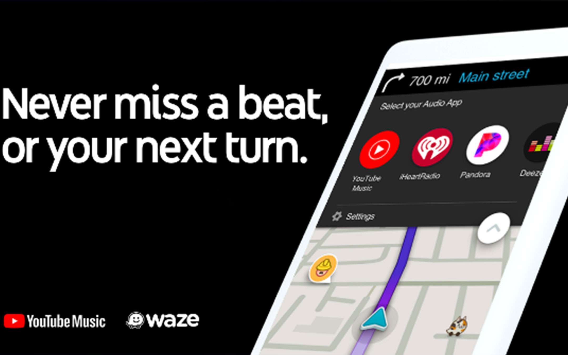 Waze integra YouTube Music all'interno dell'app Waze integra YouTube Music all'interno dell'app