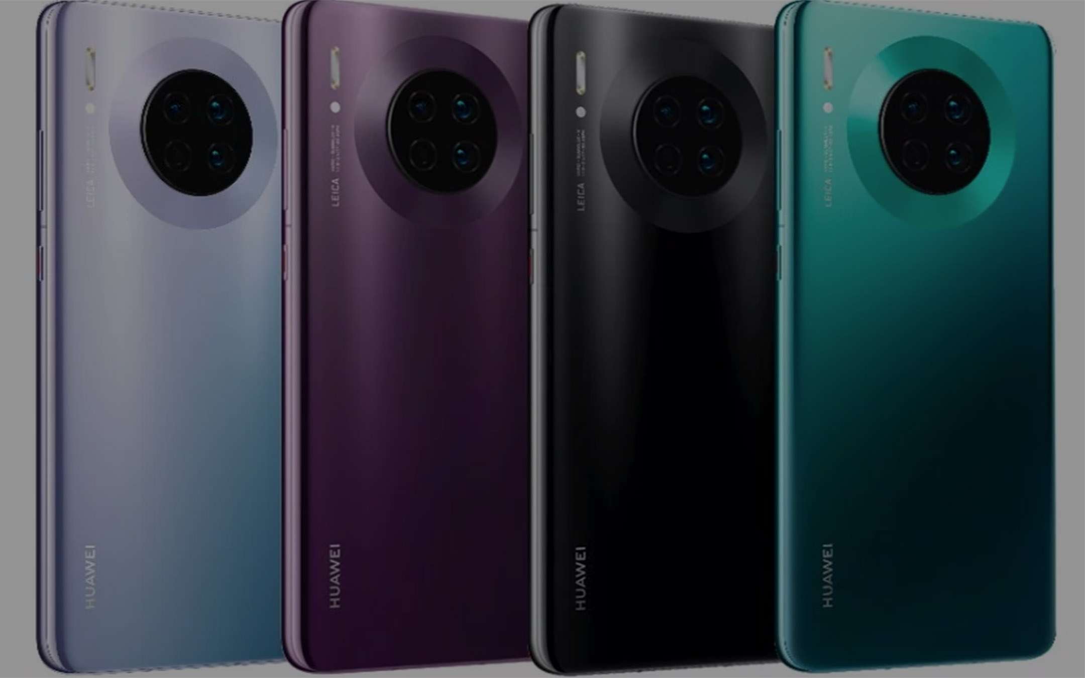 Huawei Mate 30: trapelati colori e specifiche