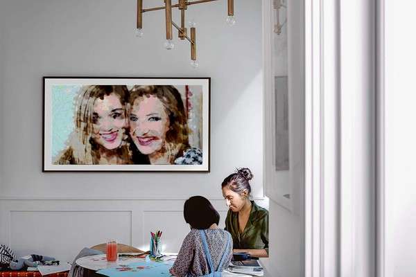 Quadro con The Frame