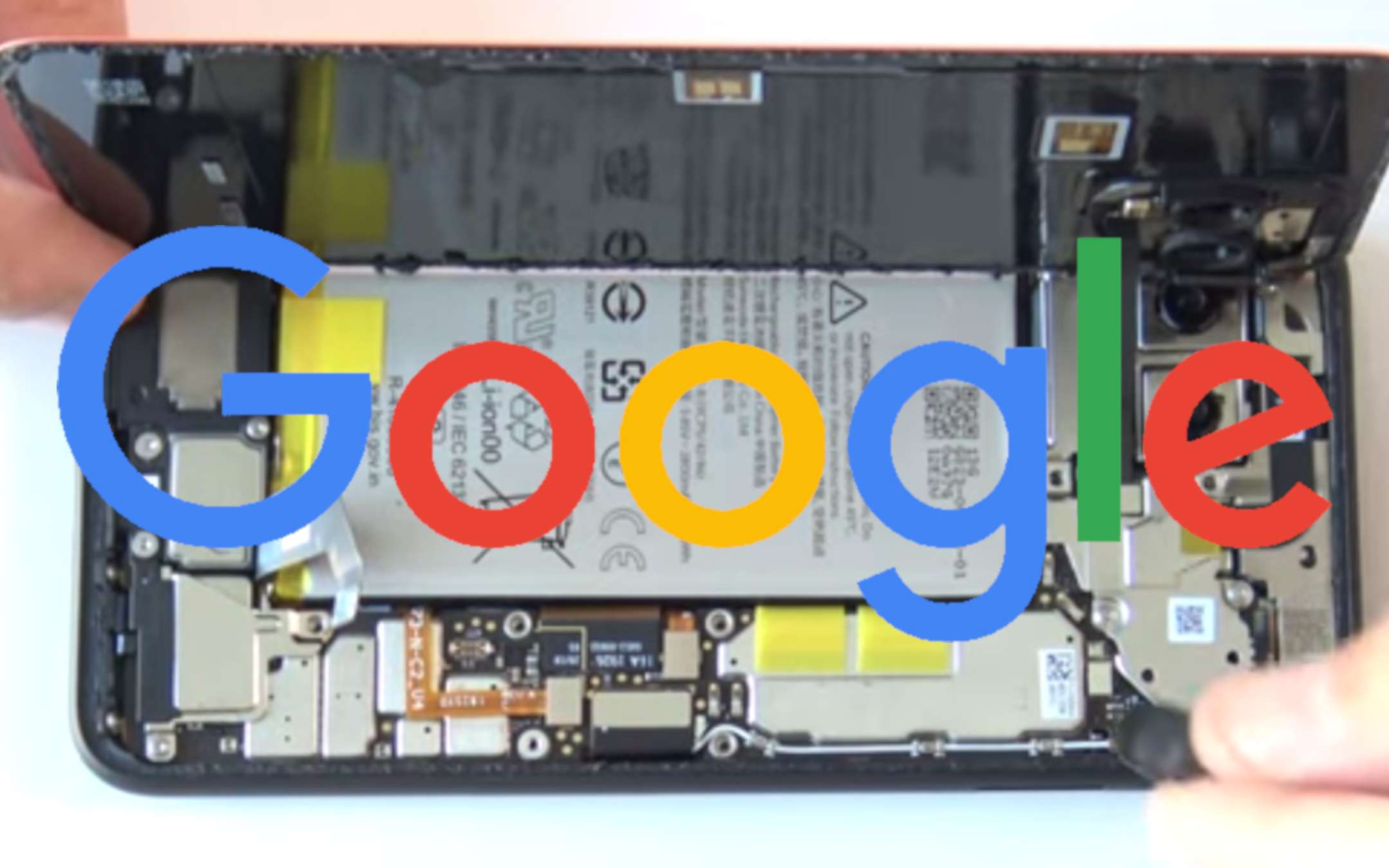 Google Pixel 4 non è semplice da riparare