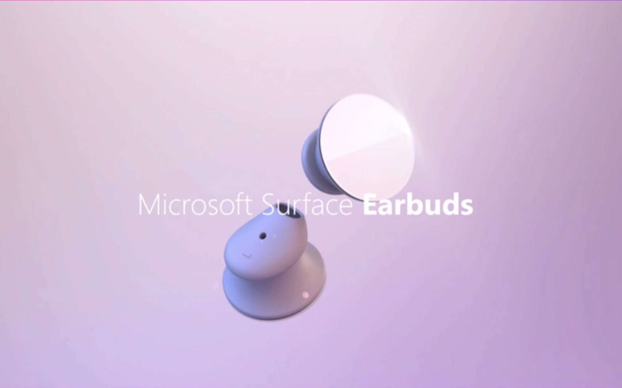 Surface Earbuds ufficiali: audio e potenza