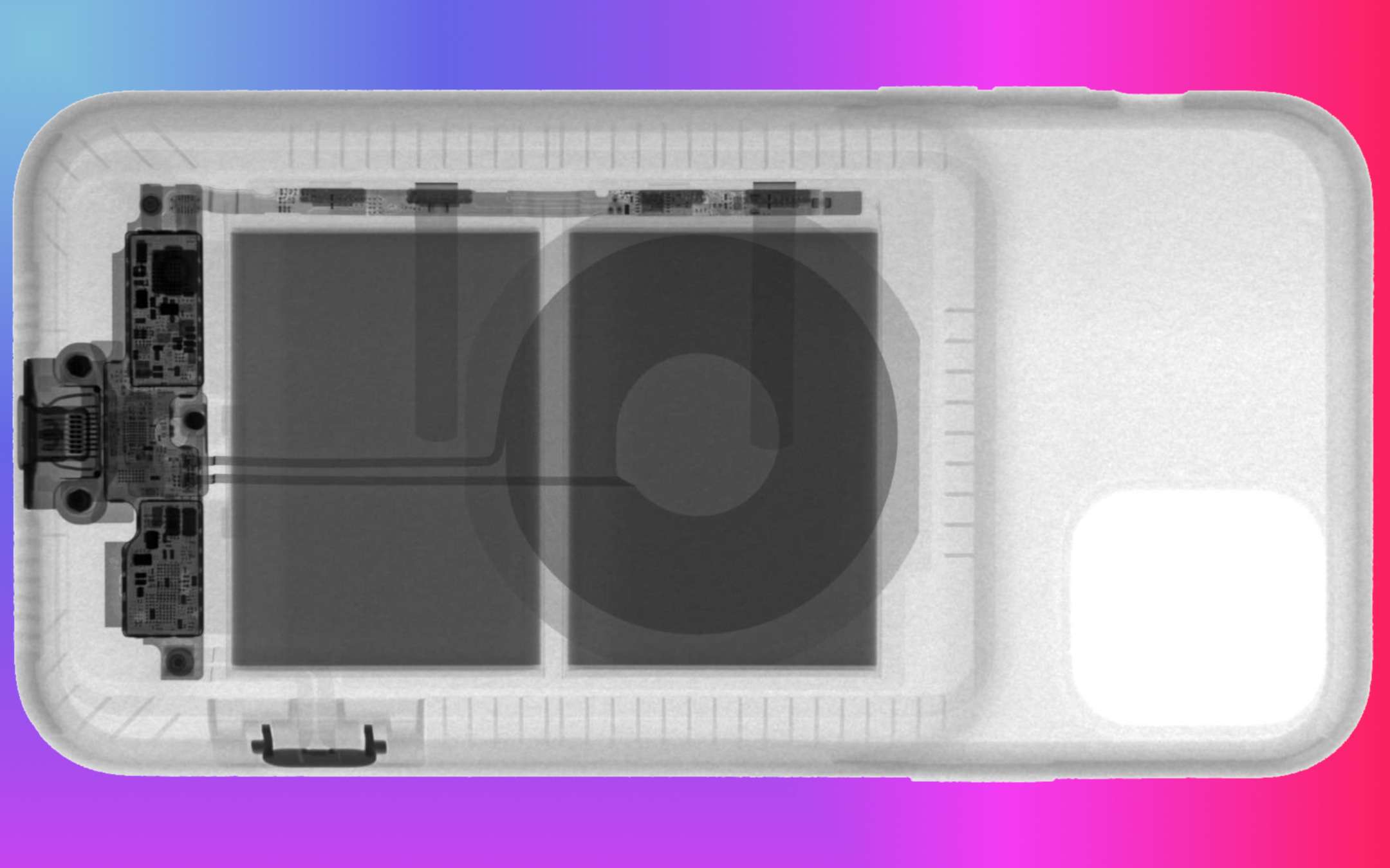 iPhone 11: Smart Battery Case passato ai raggi X