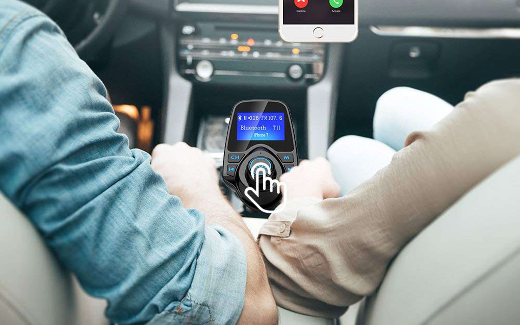 Musica in Bluetooth in auto a poco prezzo su Amazon Musica in Bluetooth in auto a poco prezzo su Amazon