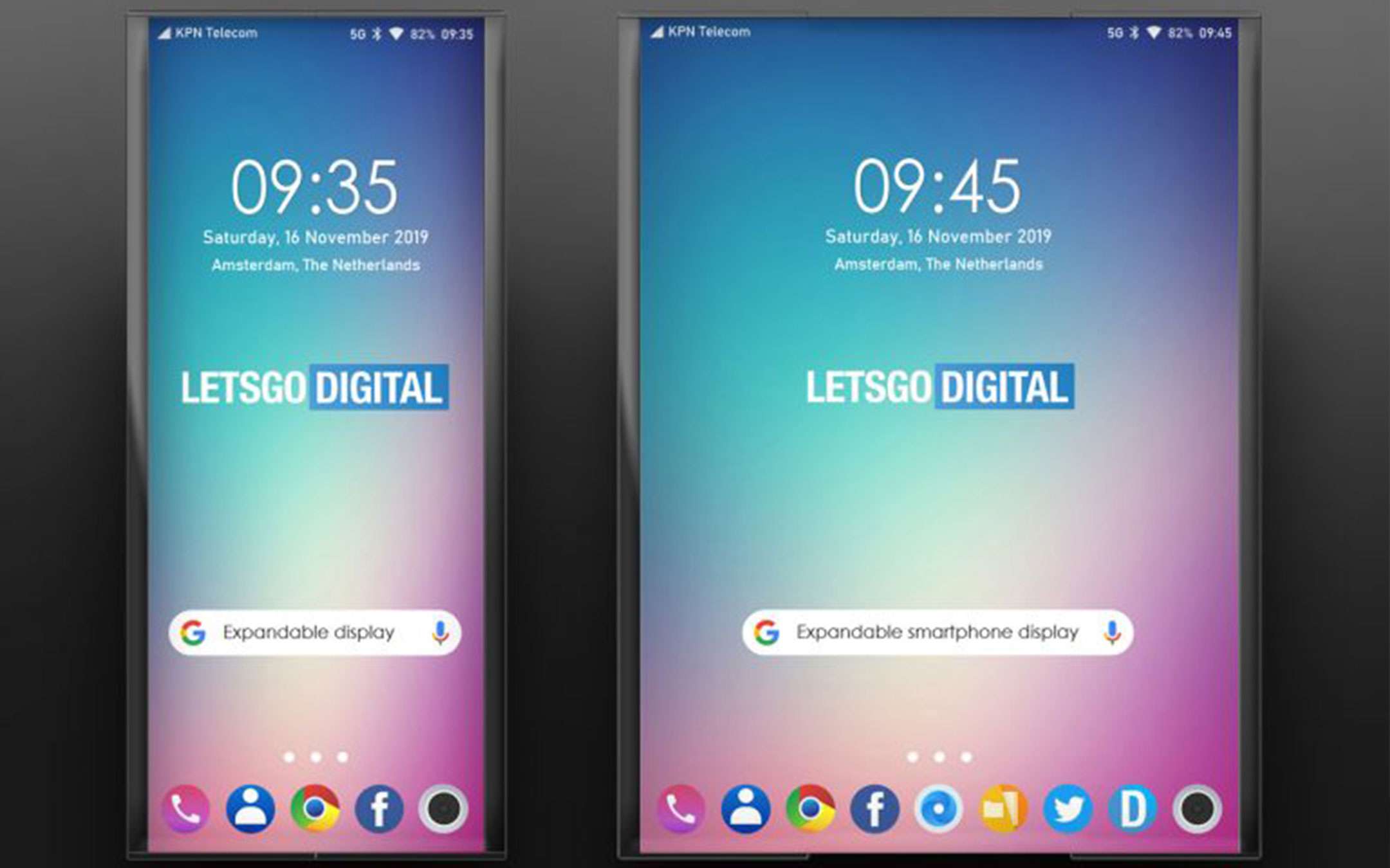 LG pensa a smartphone con display che si espande