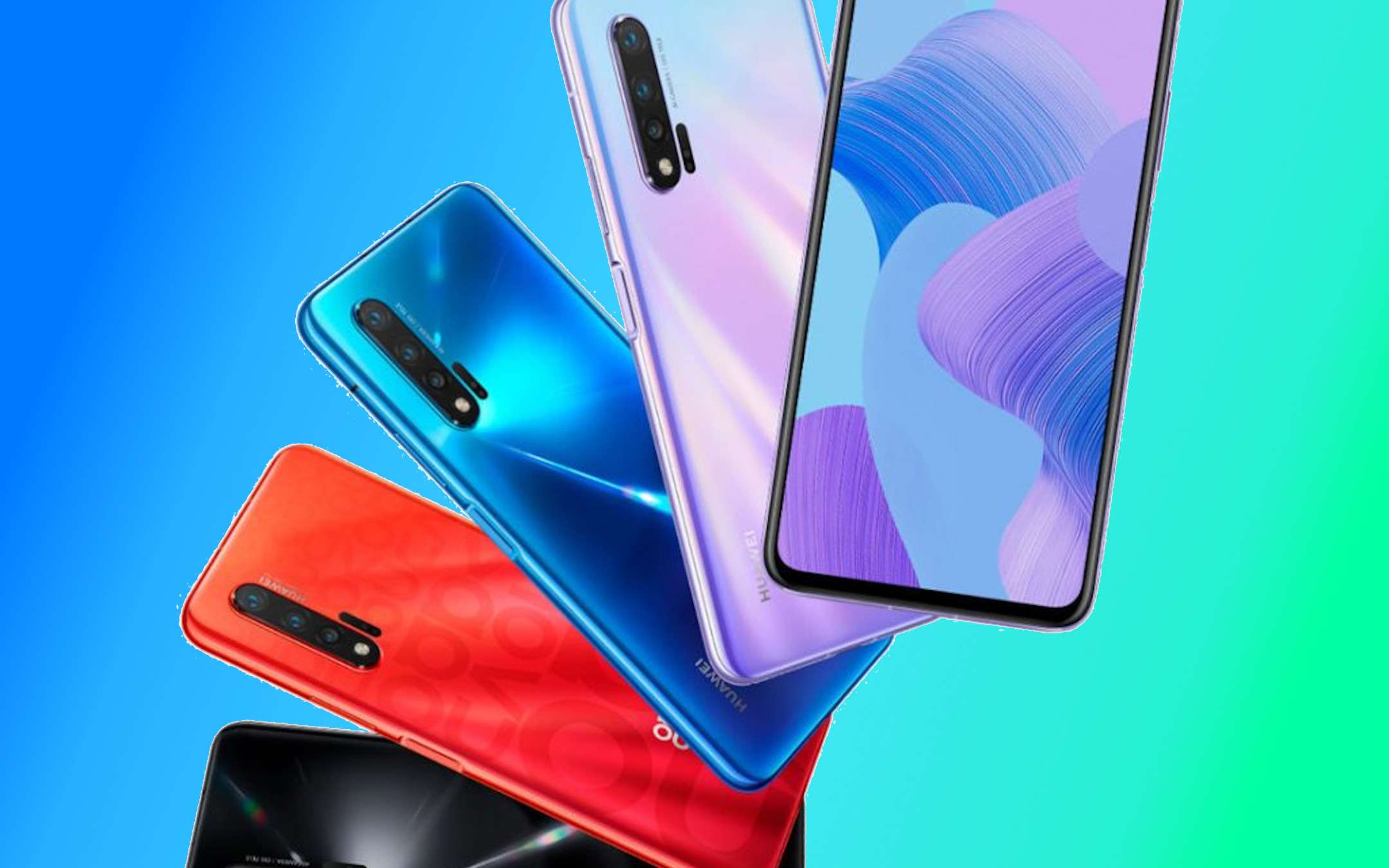 Huawei Nova 6 e Nova 6 5G ufficiali: i dettagli