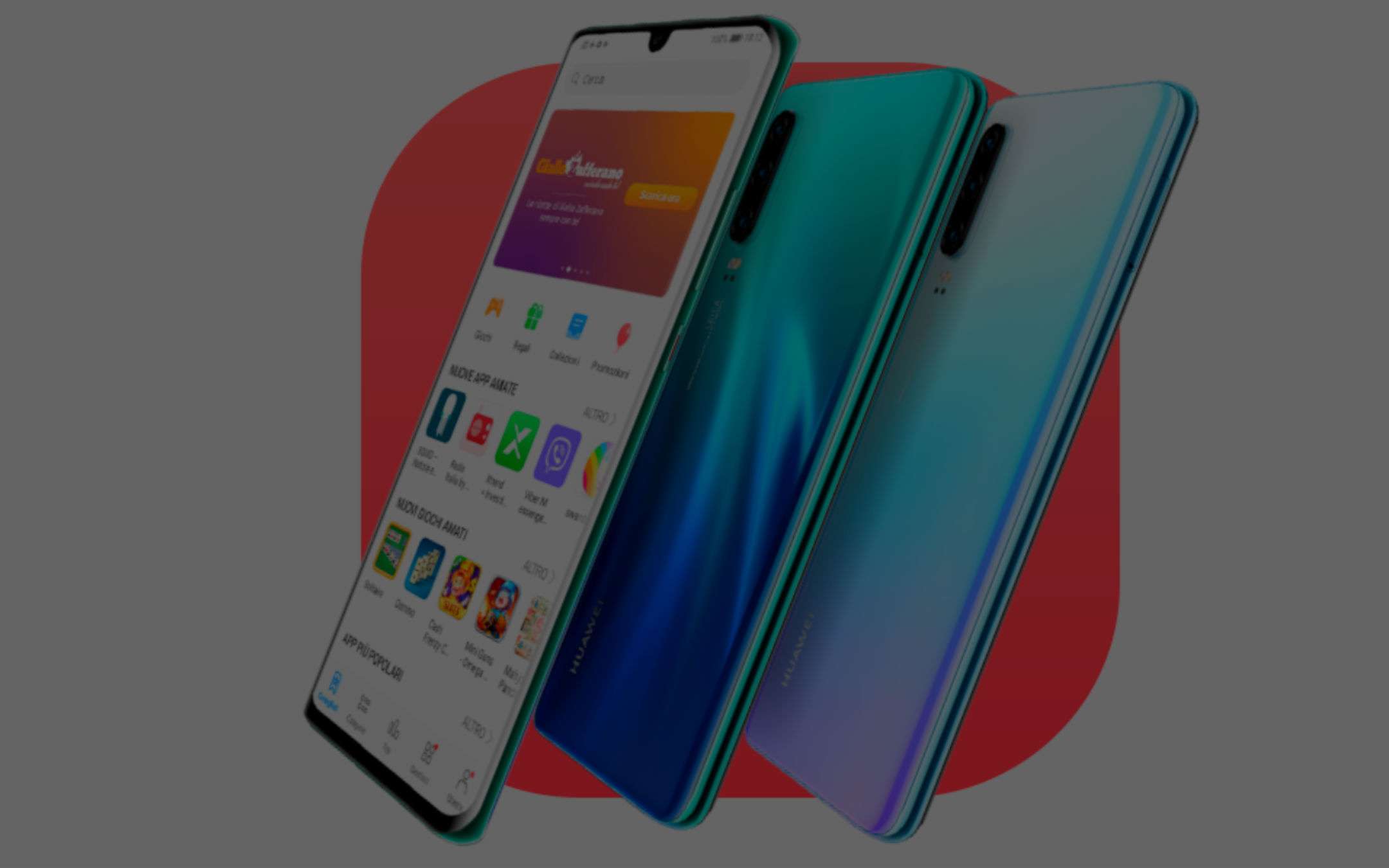 Huawei concorso AppGallery: in palio diversi P30