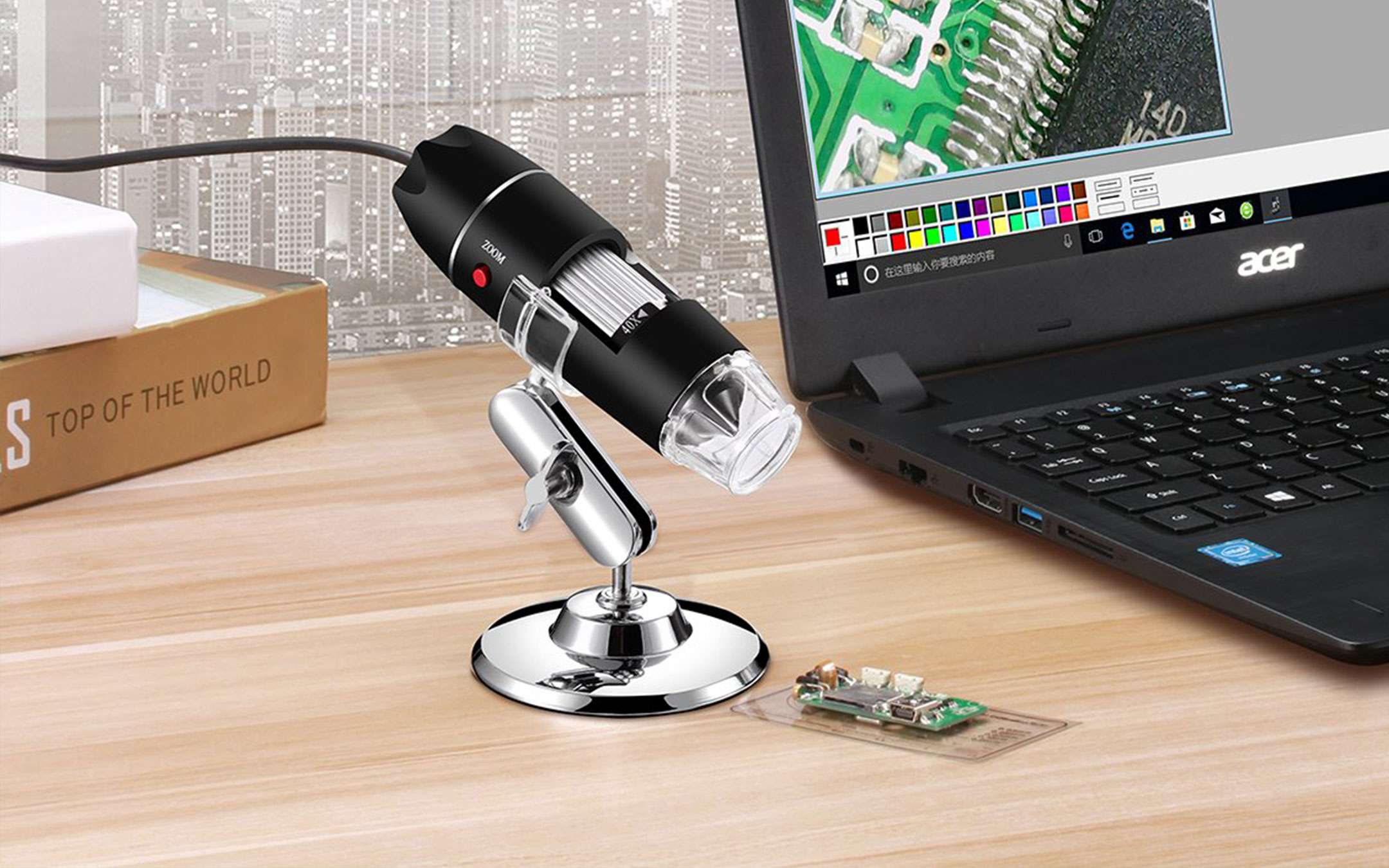 Microscopio per smartphone a 18€ su Amazon Microscopio per smartphone a 18€ su Amazon