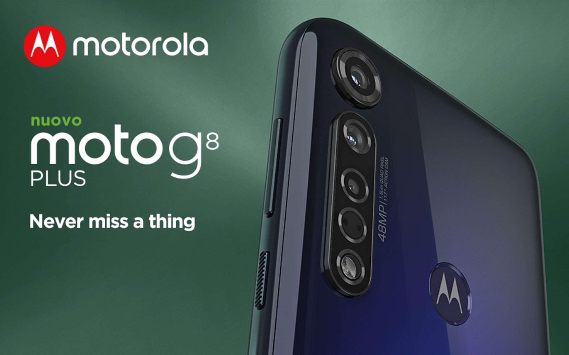 Moto G8 Plus in super offerta: idea regalo Natale