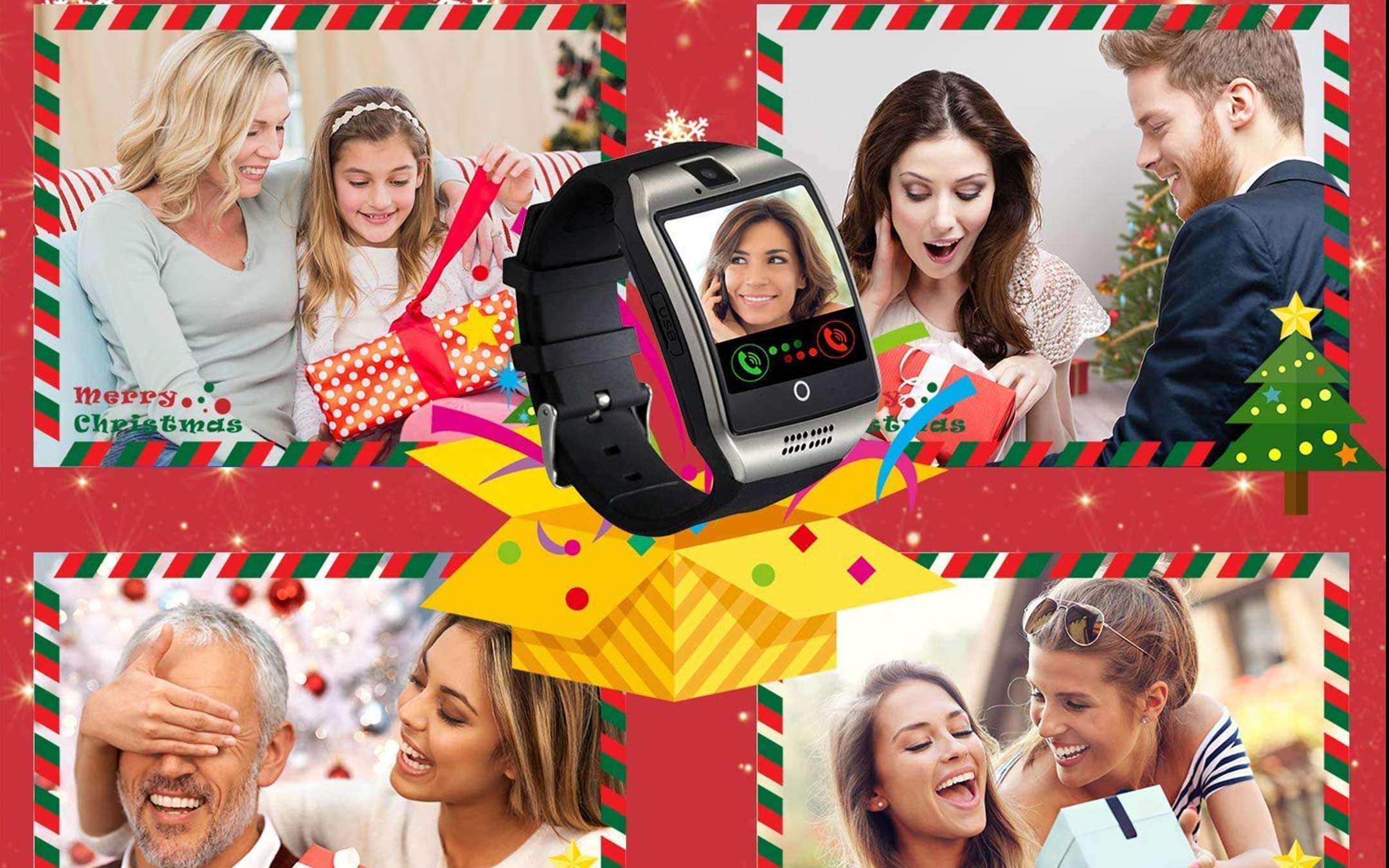 Smartwatch con slot SIM e fotocamera a 26€ su Amazon