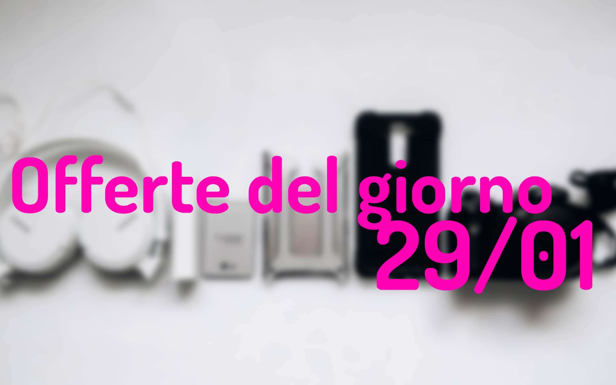 Amazon: le migliori offerte del giorno (29/01) Amazon: le migliori offerte del giorno (29/01)