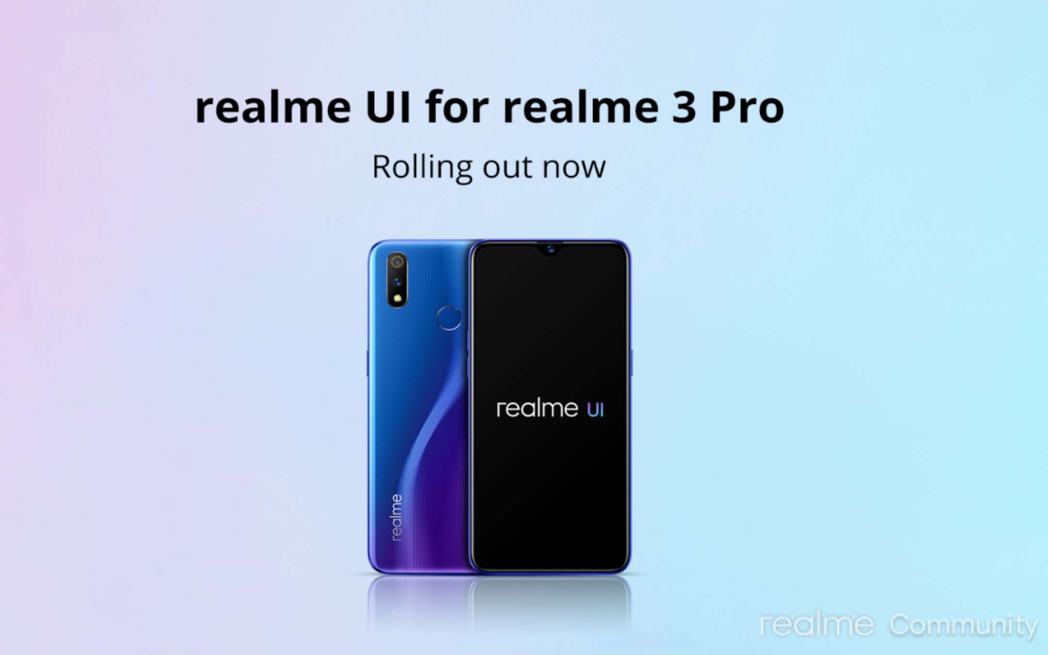 Realme 3 Pro: arriva Android 10 grazie a Realme UI