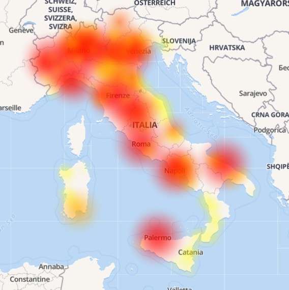 Vodafone, disservizio del 23 gennaio 2020