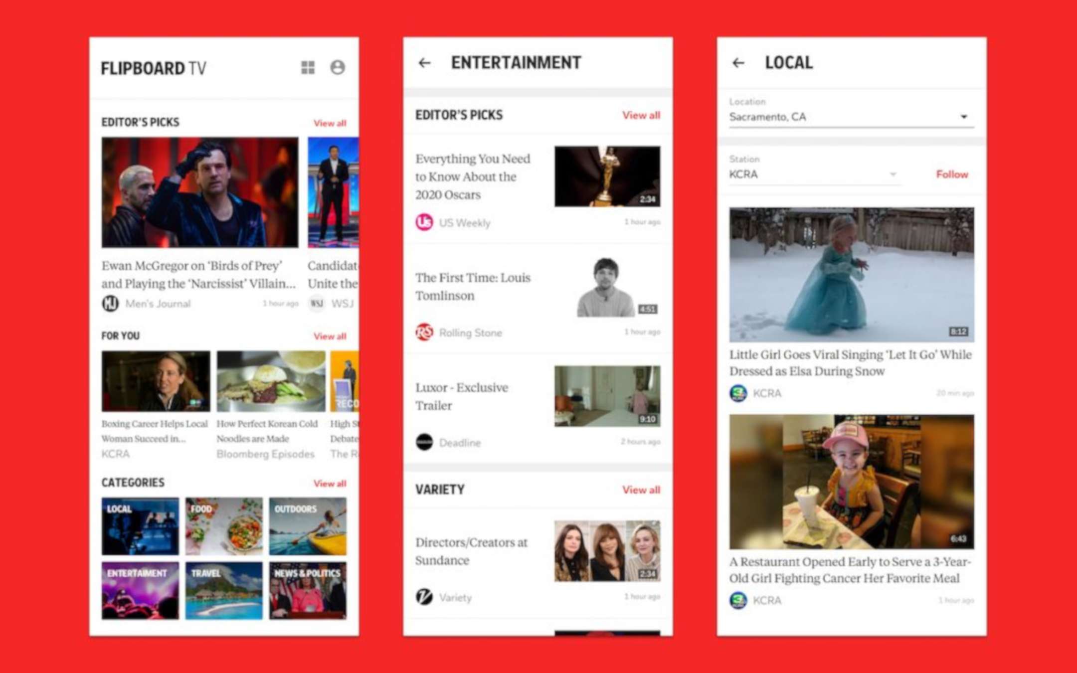 Flipboard TV sbarca in esclusiva sui Galaxy S20
