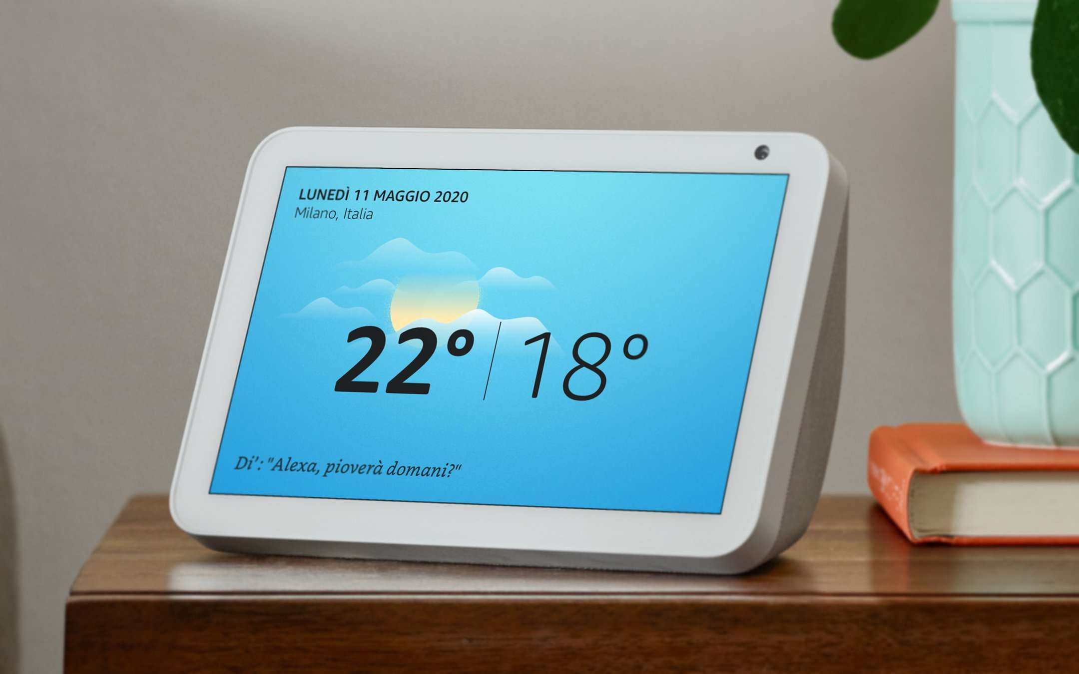 Amazon Echo Show 8, da oggi in Italia