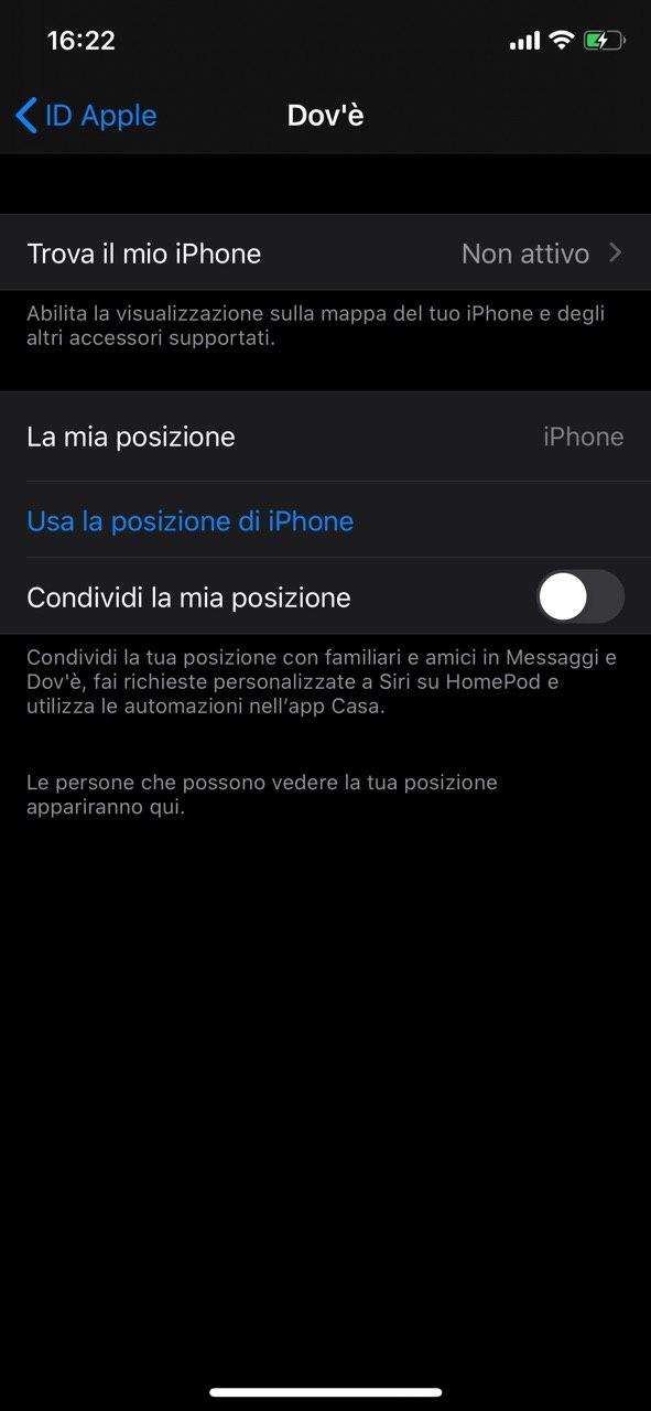 ripristinare iphone