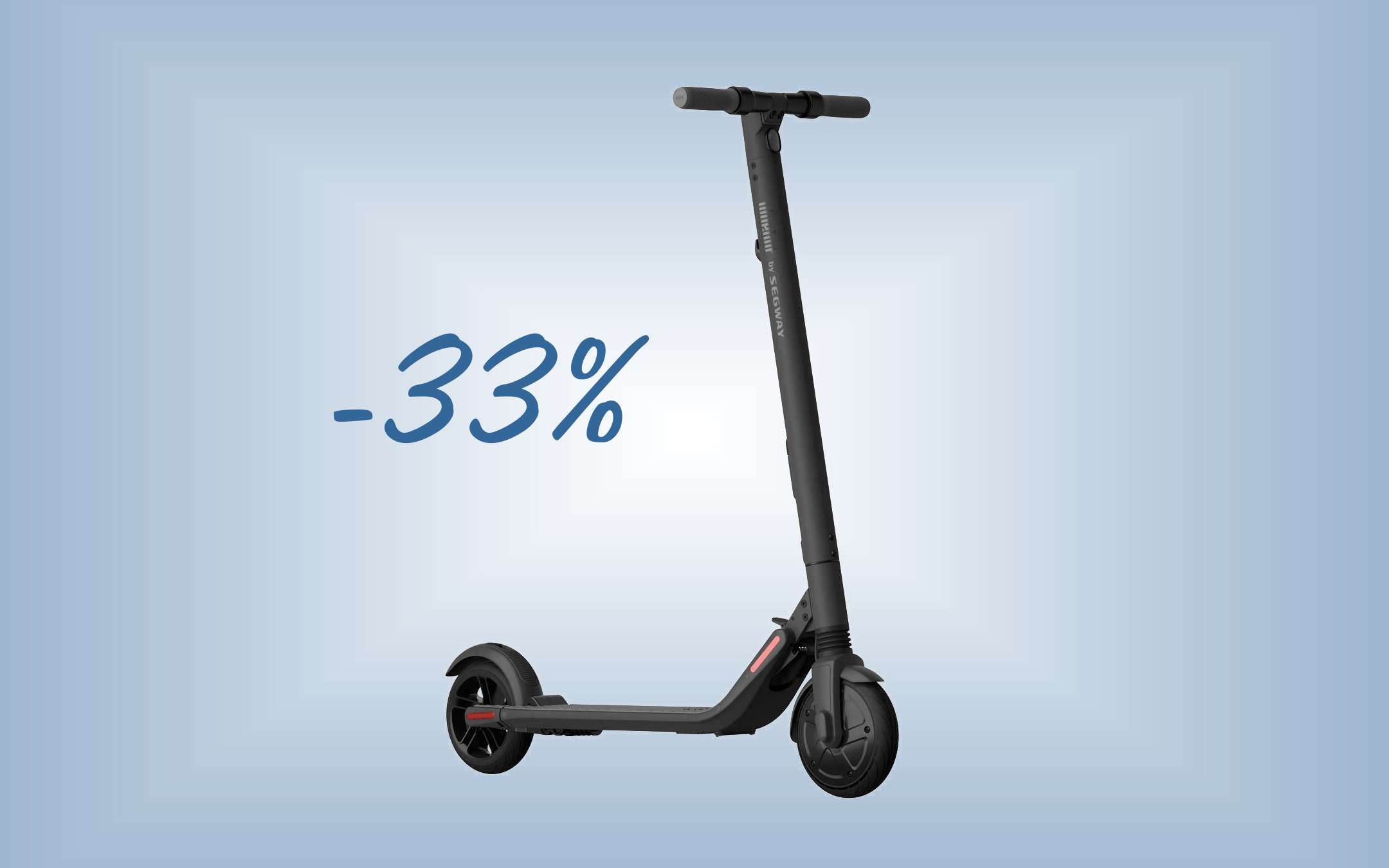 Monopattino Ninebot Segway, -33% per poche ore