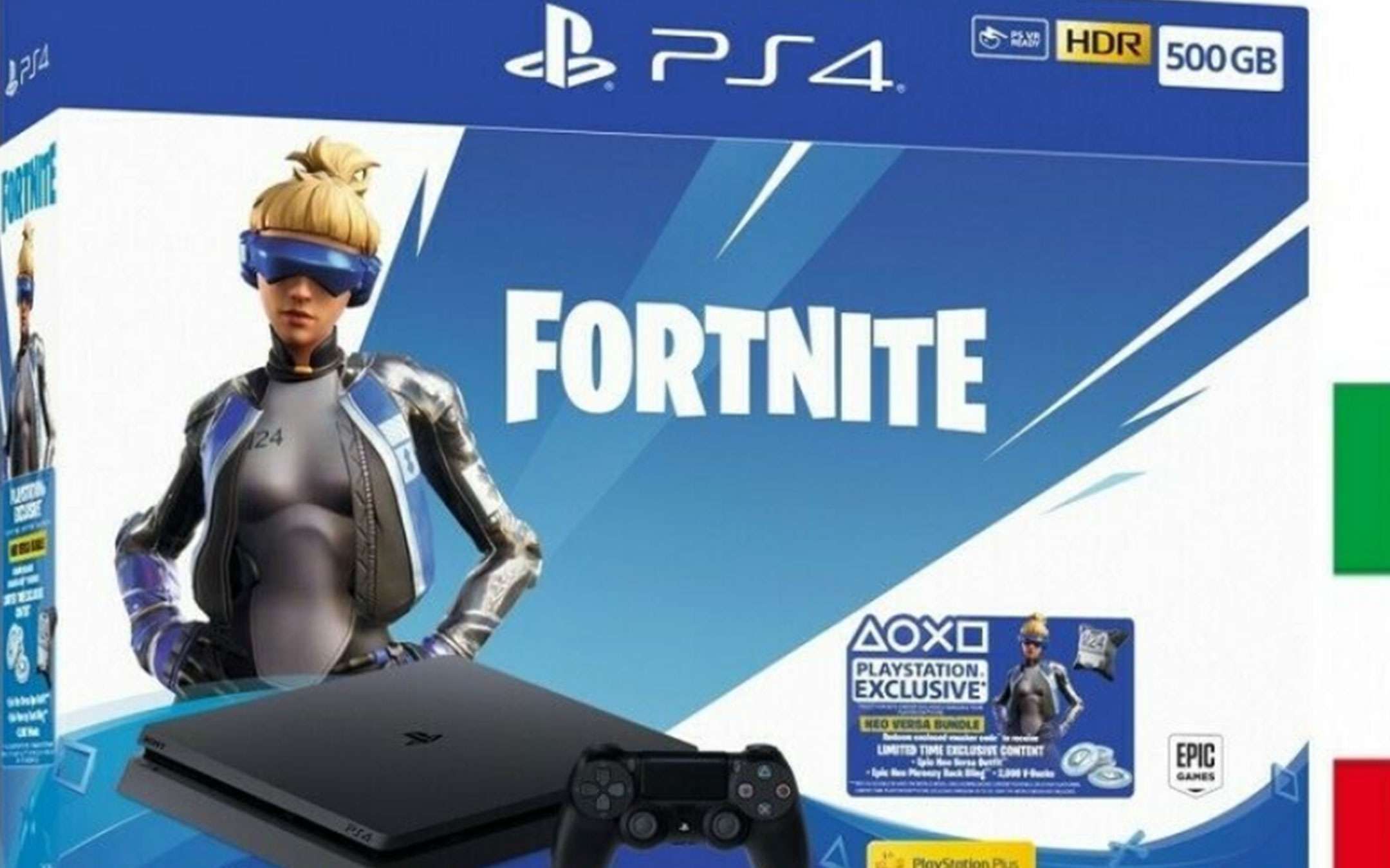 PS4 Slim 500GB edizione Fortnite a 199€ su eBay