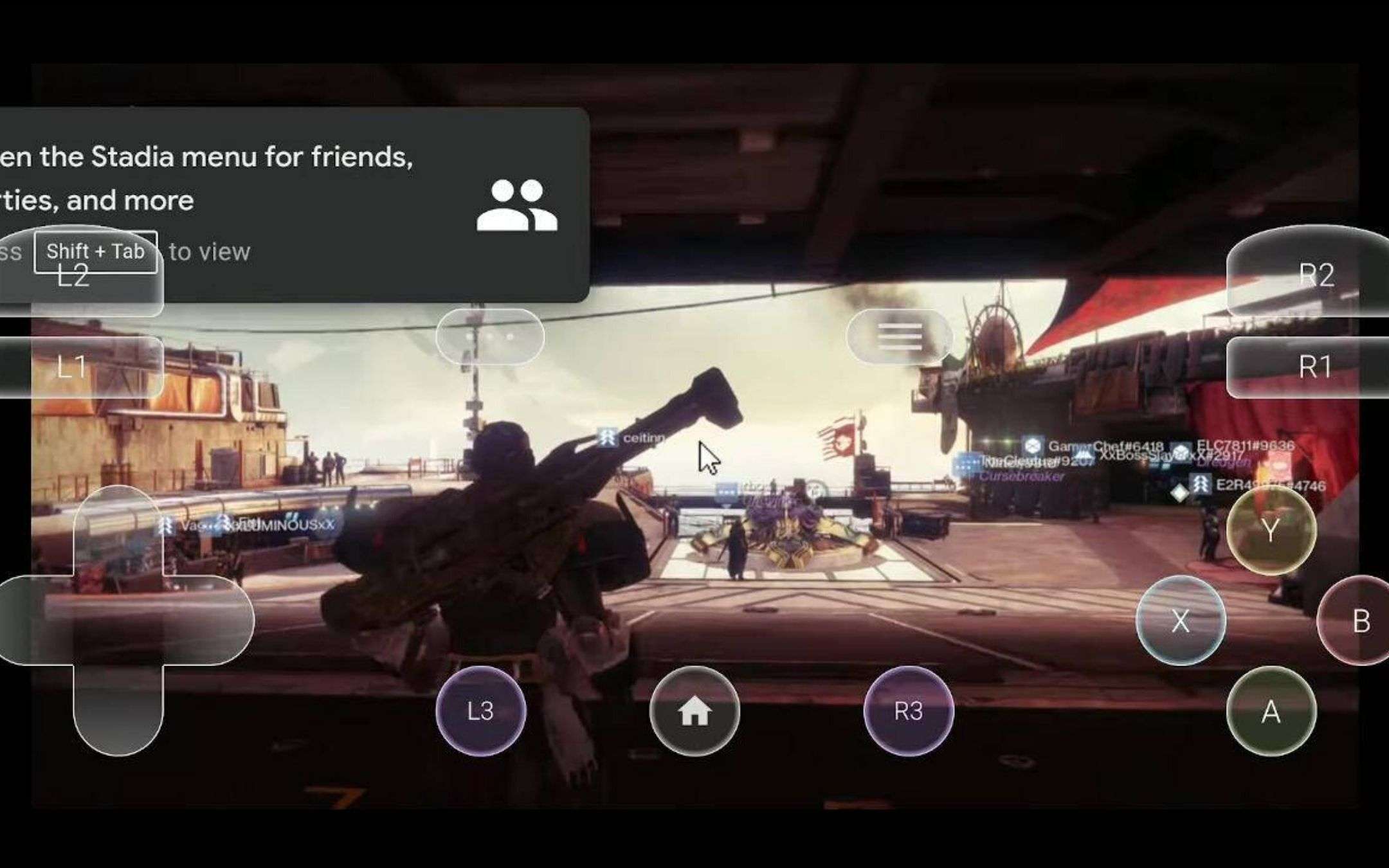 TouchStadia: su Android giochi con il touchscreen TouchStadia: su Android giochi con il touchscreen