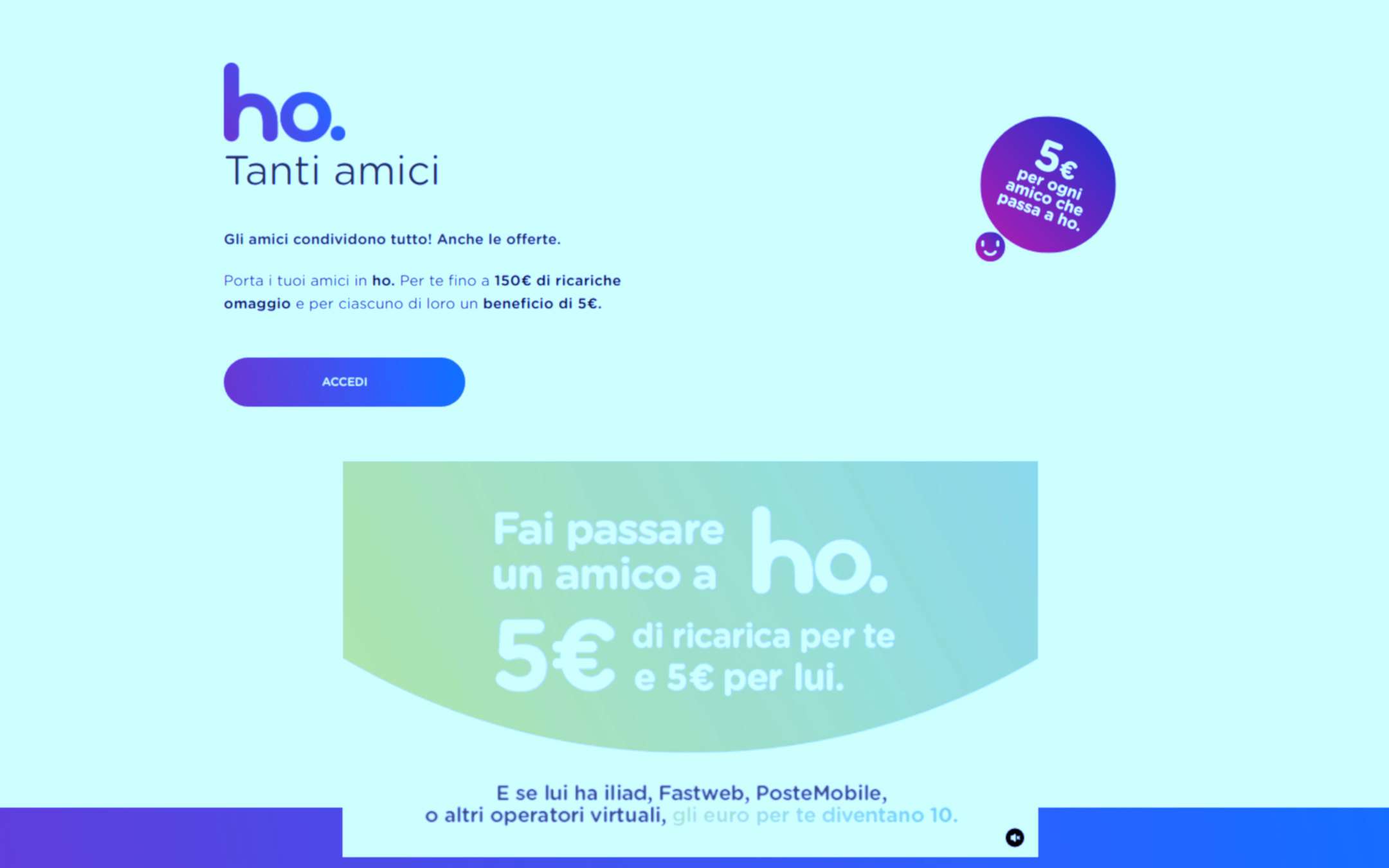 Ho Mobile: come avere fino a 150 euro omaggio