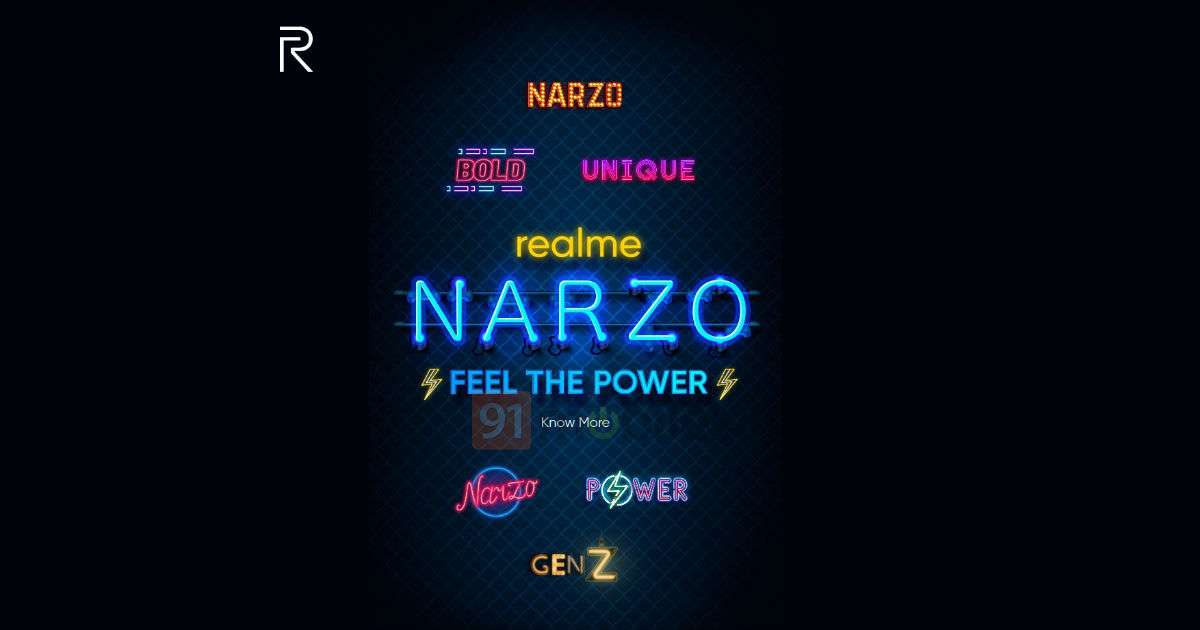 Poster Realme Narzo