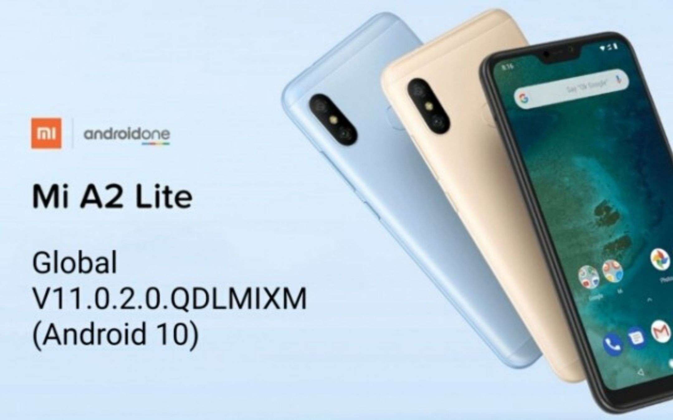 Xiaomi Mi A2 Lite inizia a ricevere Android 10