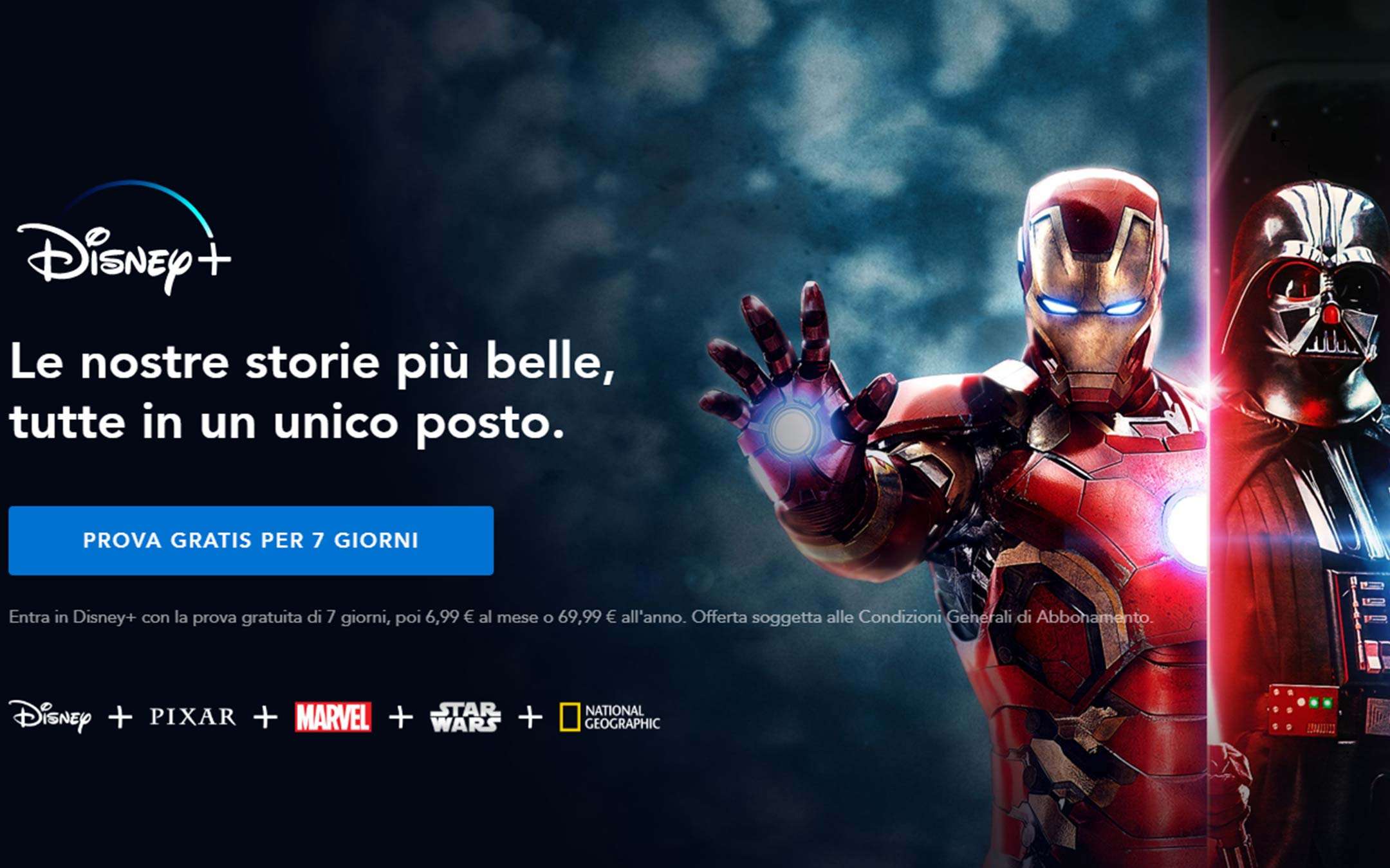 Disney+ è in Italia ed è gratis per 7 giorni