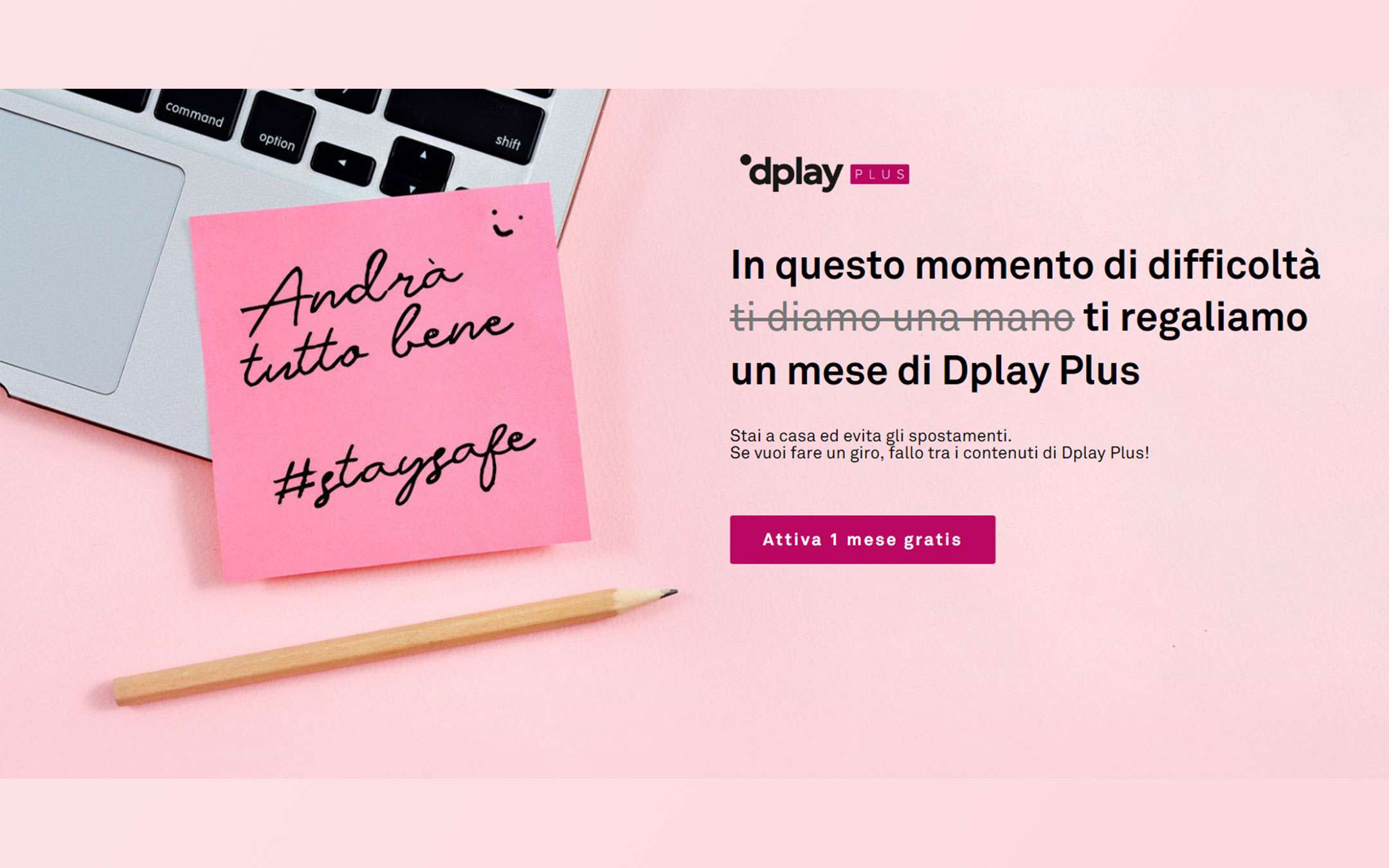 Zona rossa: Dplay Plus è gratis per un mese Zona rossa: Dplay Plus è gratis per un mese